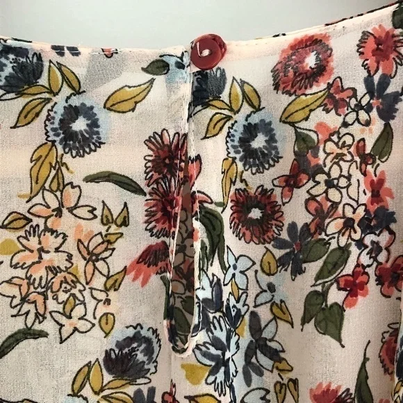 Zara Floral Gather Waist - Picture 11 of 15